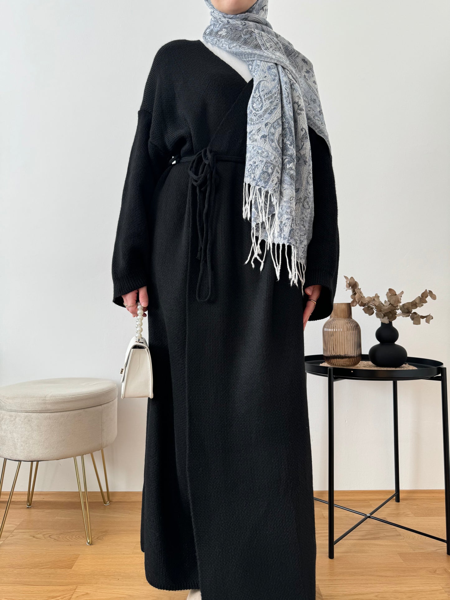 Lola Strick Kleid schwarz