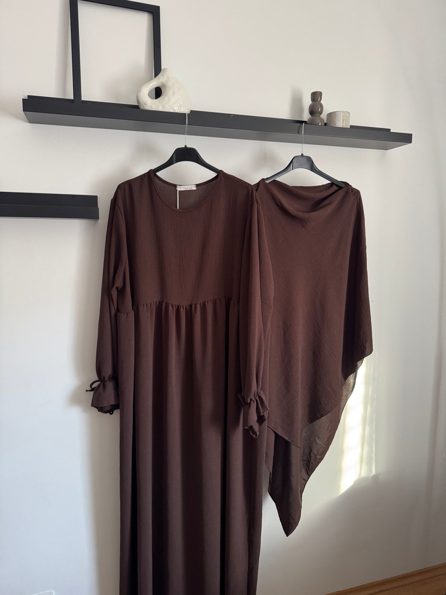 Abaya Set Safira braun