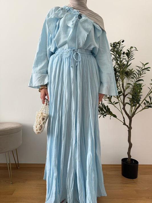 Jasmin Zweiteiler babyblau