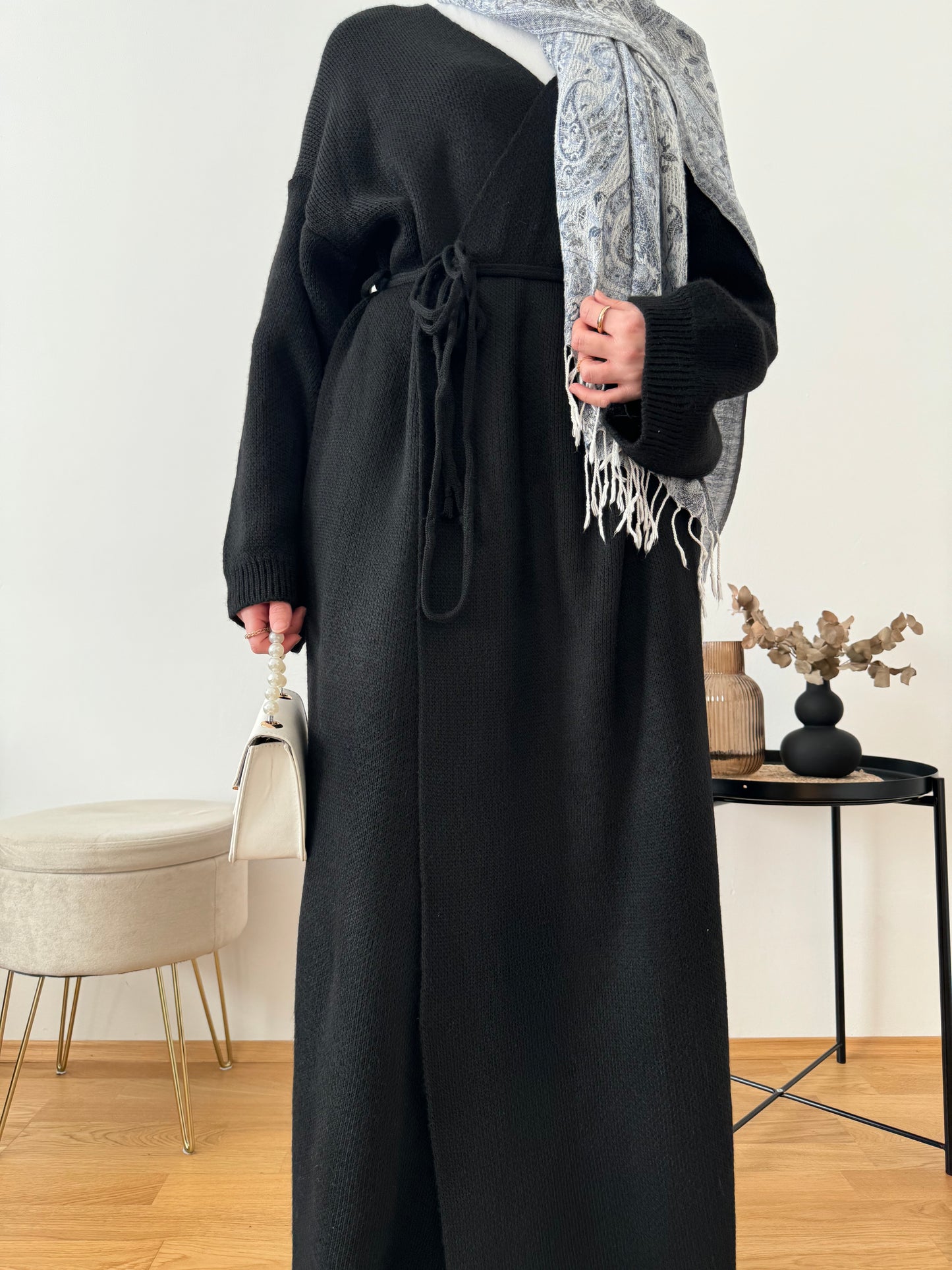 Lola Strick Kleid schwarz