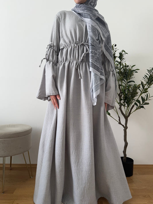 Zahra Kleid grau