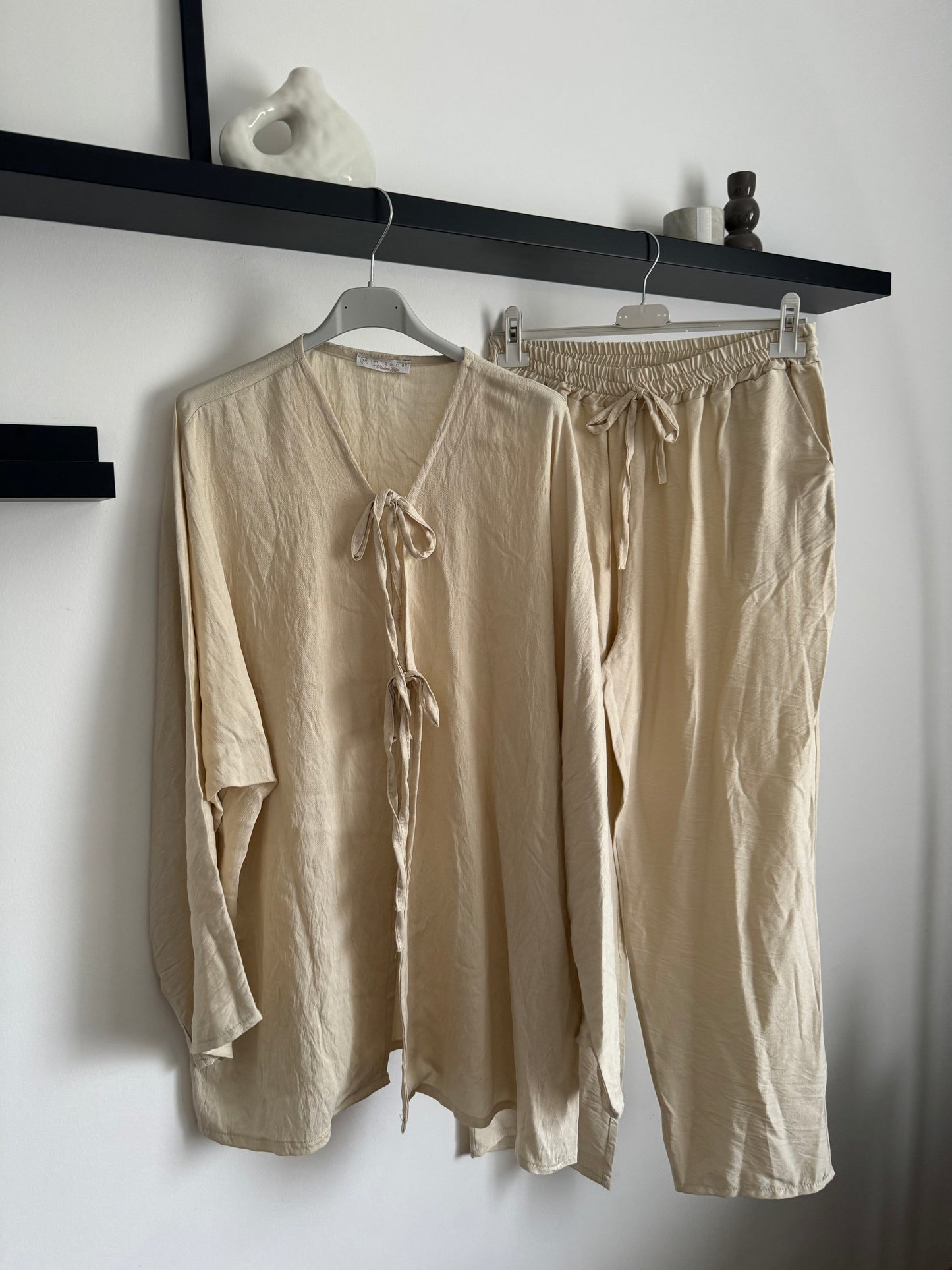 Mila Zweiteiler creme