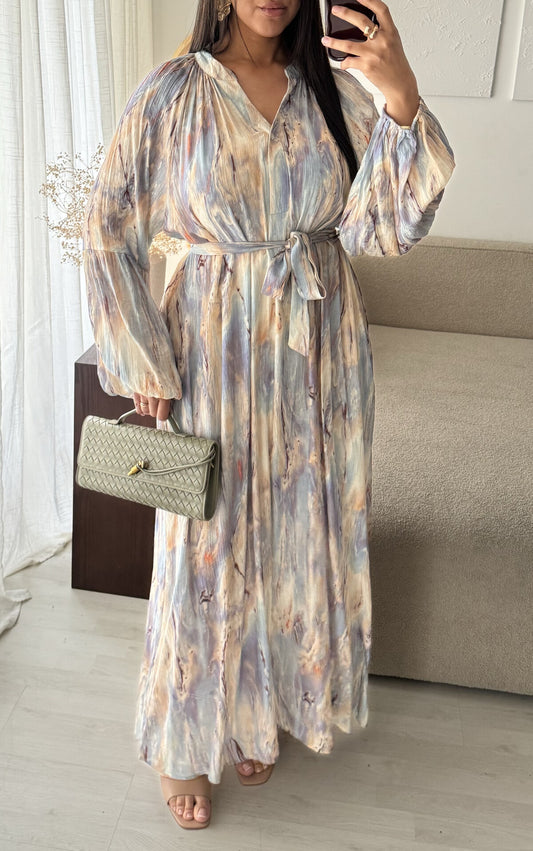Nora Kleid blau