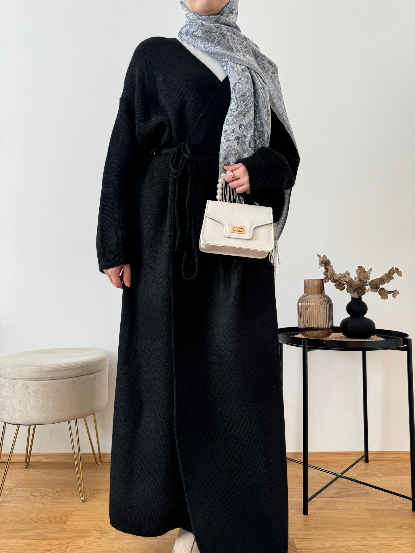 Lola Strick Kleid schwarz