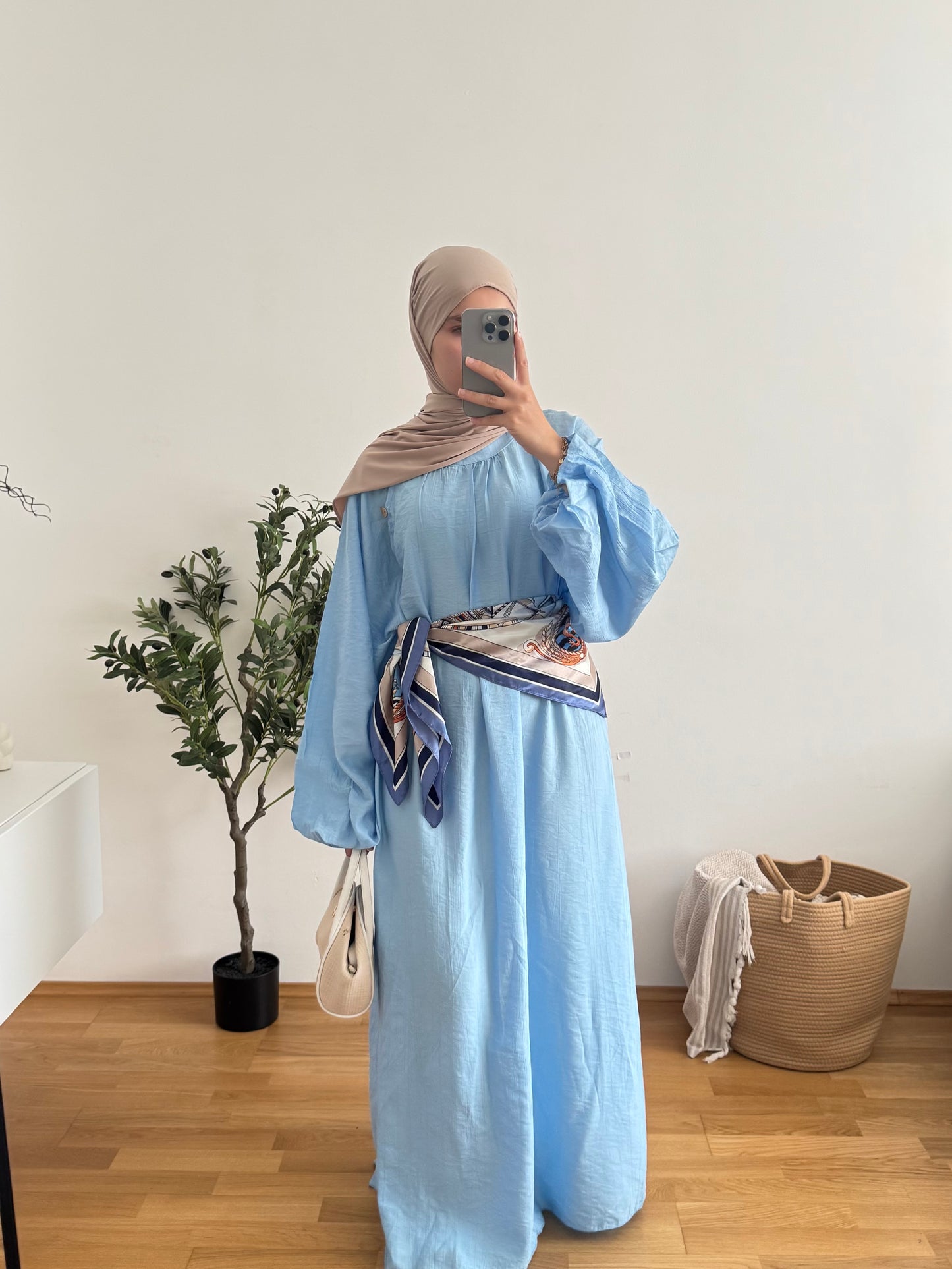 Asma Kleid blau