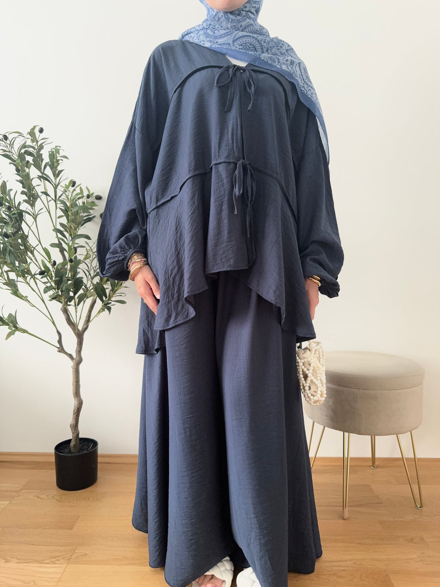 Noor Zweiteiler dunkelblau