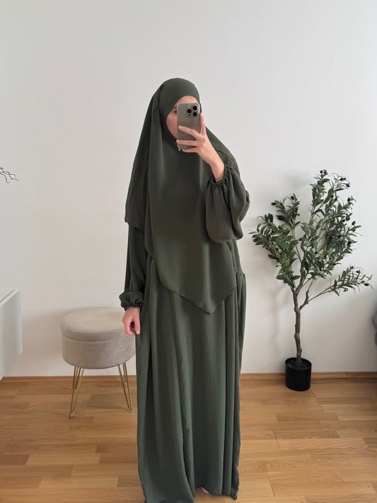 Abaya Set Medina khaki