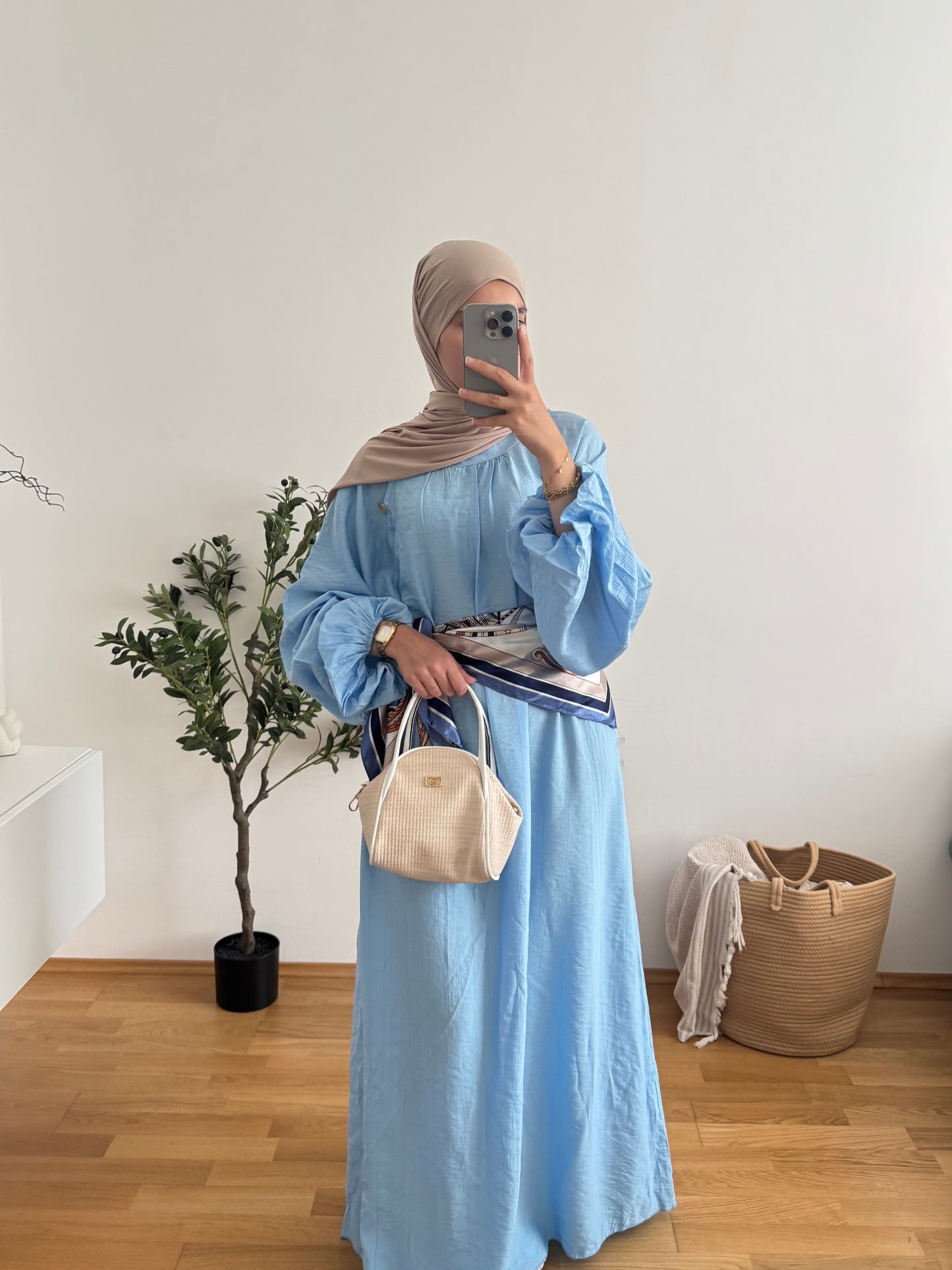 Asma Kleid blau