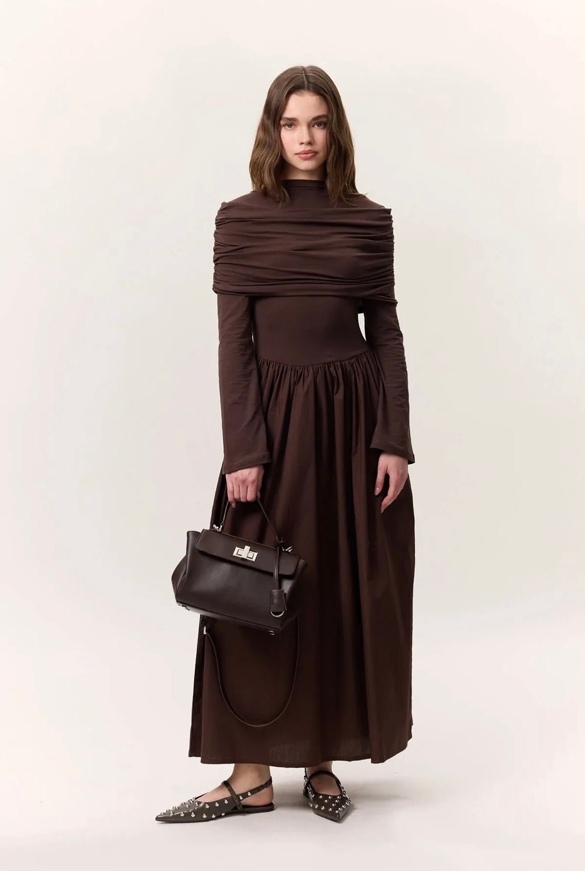 Maya Kleid braun