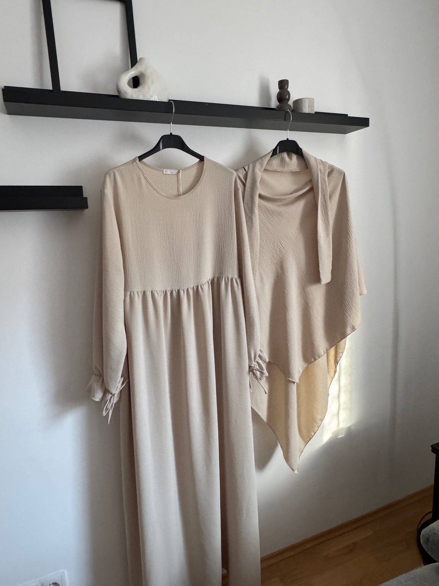 Abaya Set Safira creme