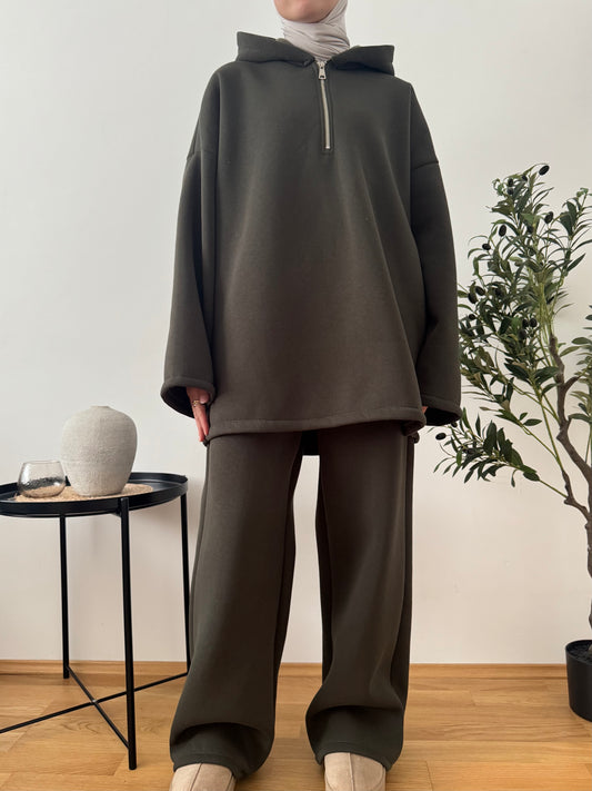 Farah Sweat Zweiteiler khaki