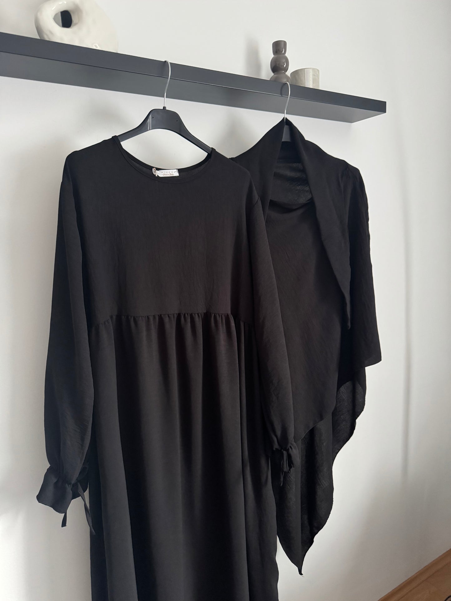 Abaya Set Safira schwarz