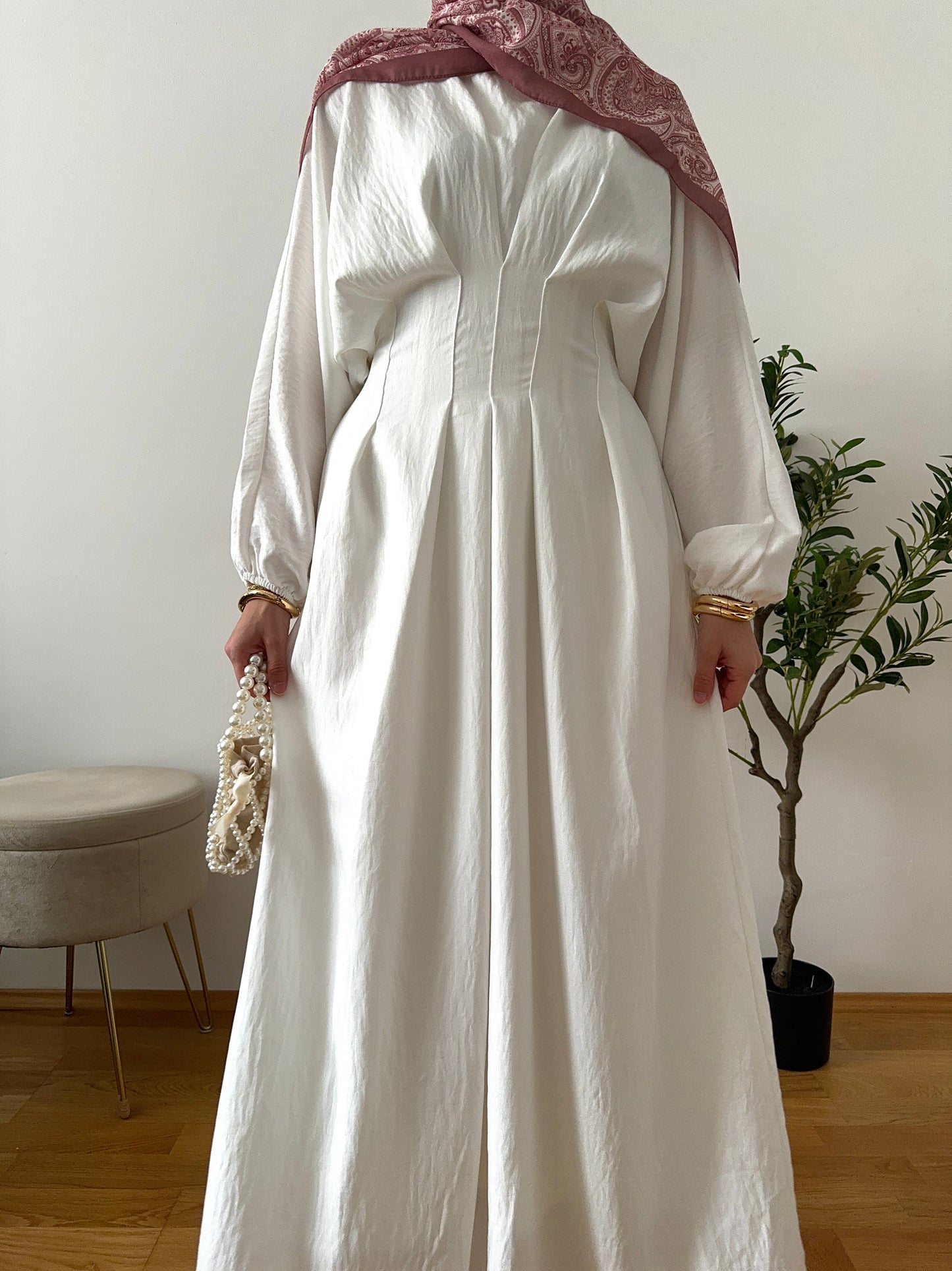 Aliya Kleid weiß