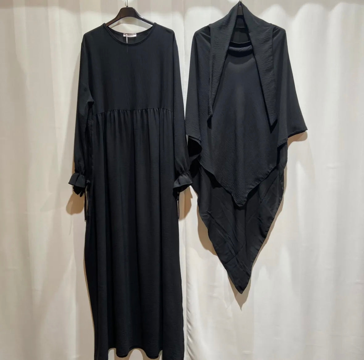 Abaya Set Safira schwarz