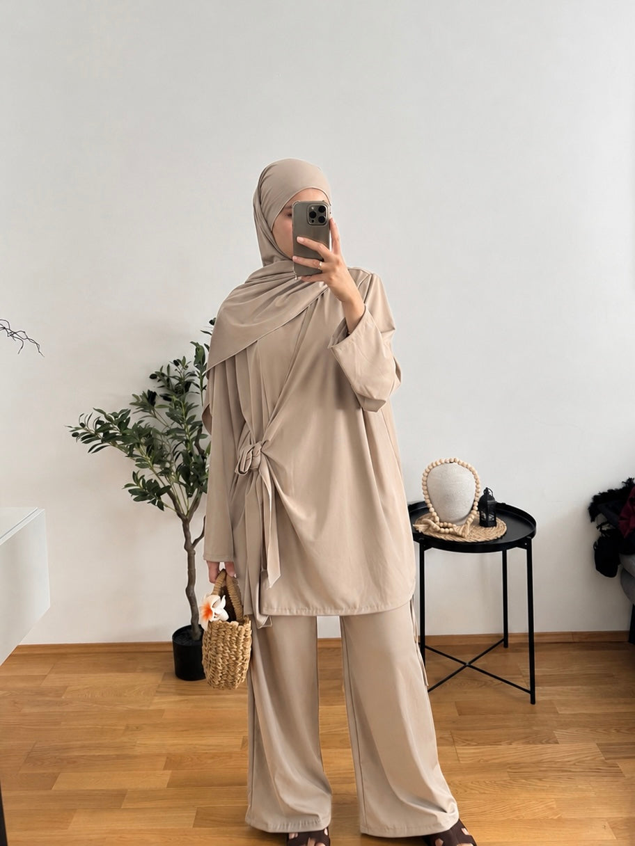 Cross Burkini creme