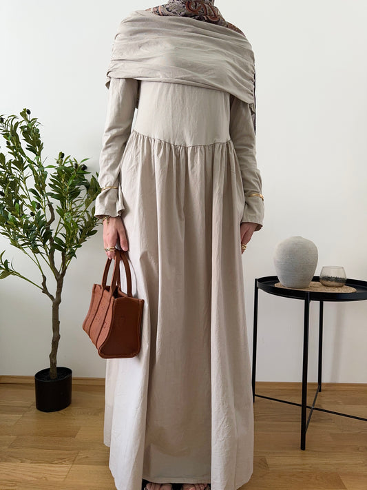 Maya Kleid beige