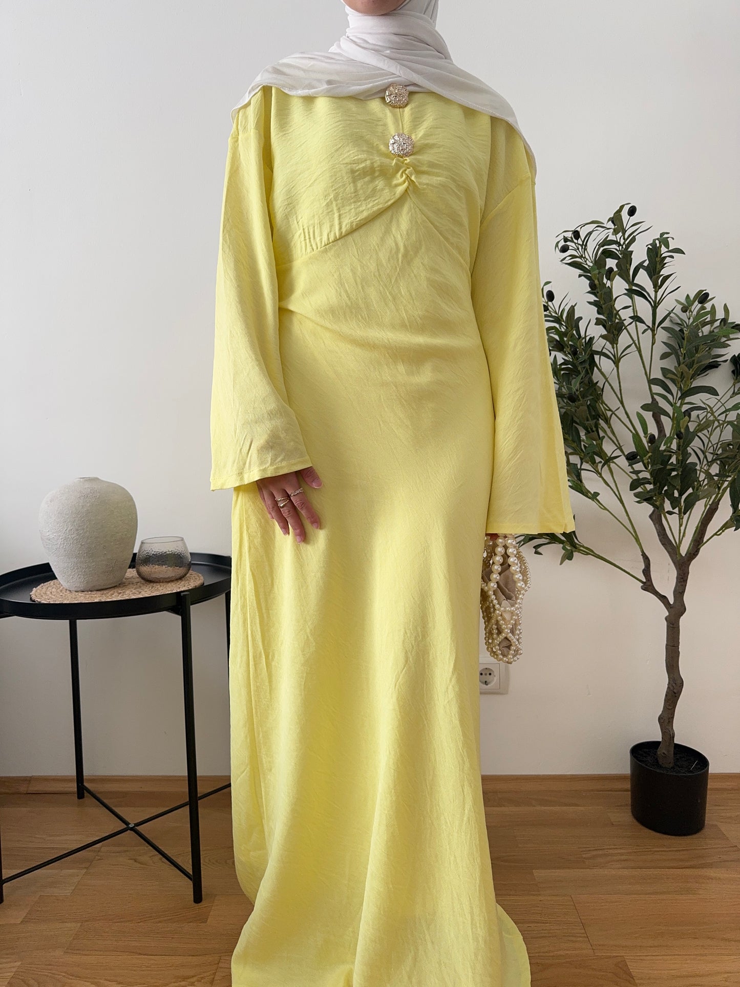 Tuba Kleid gelb