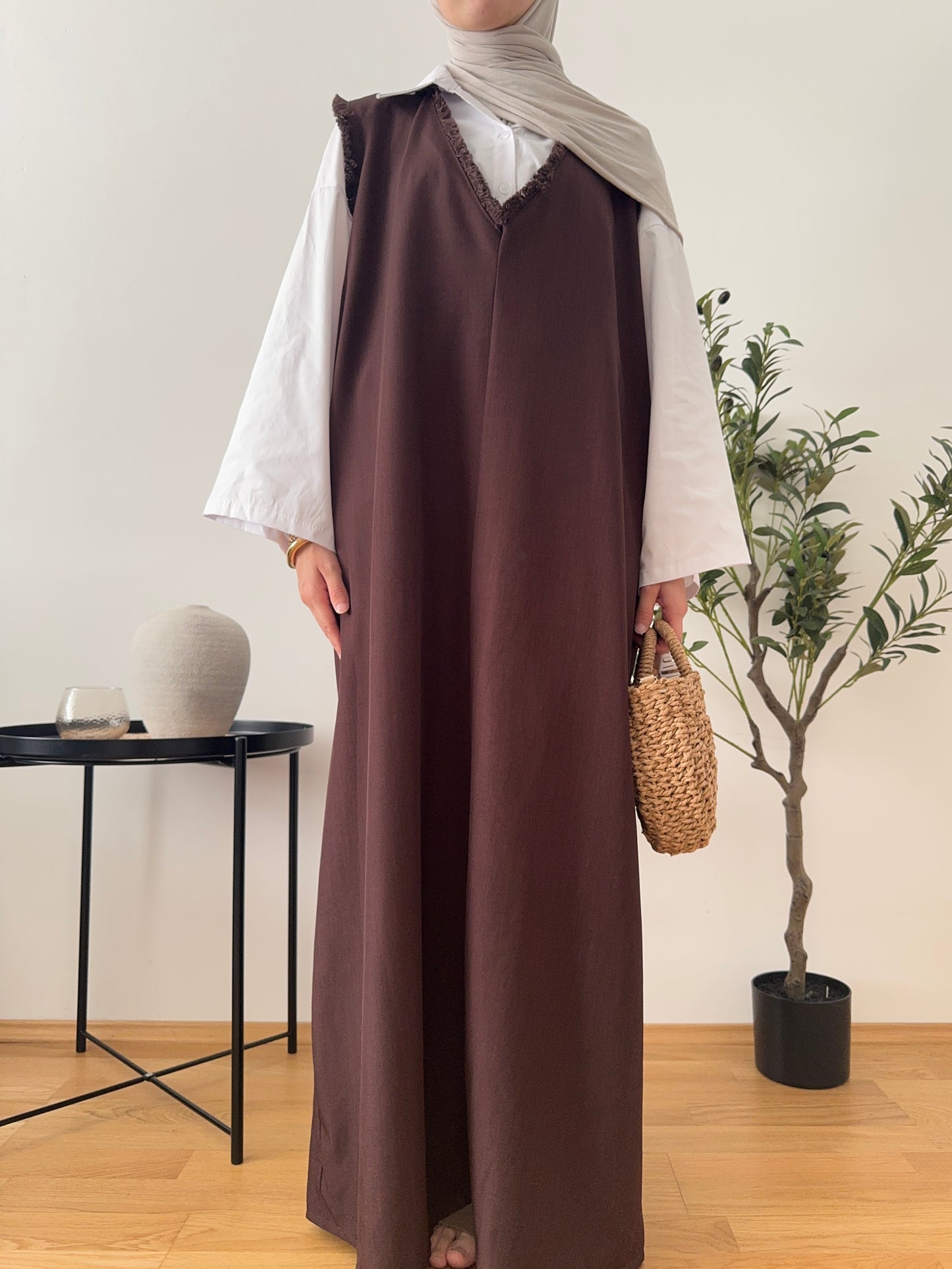 Liyana Kleid braun