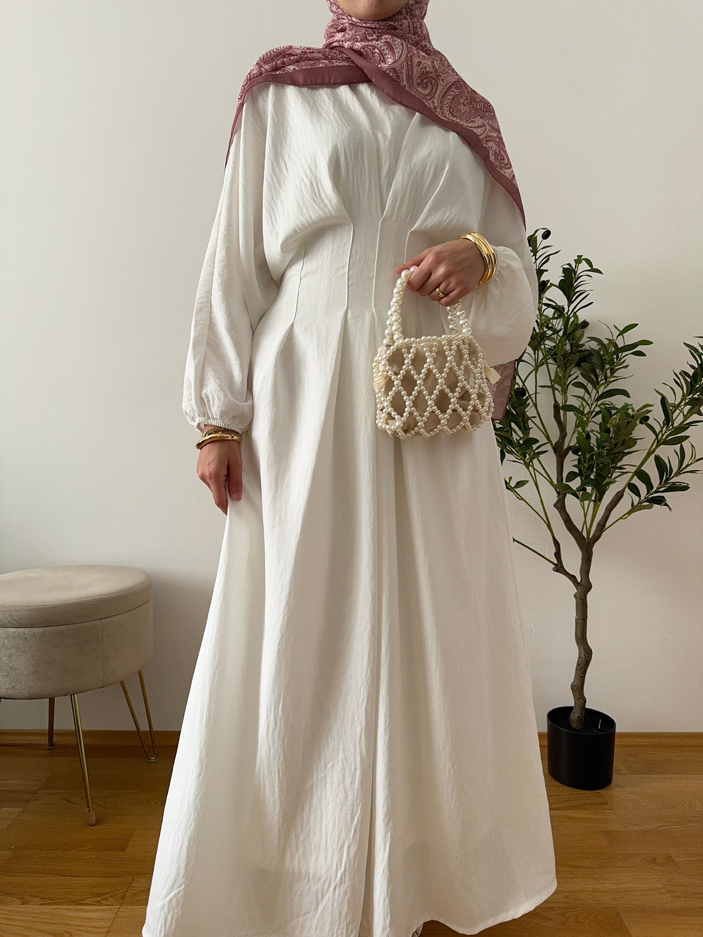Aliya Kleid weiß