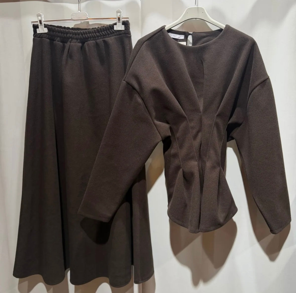 Lina Zweiteiler dunkelbraun