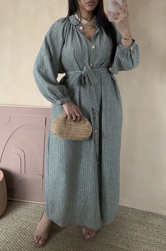 Amina Kleid grau
