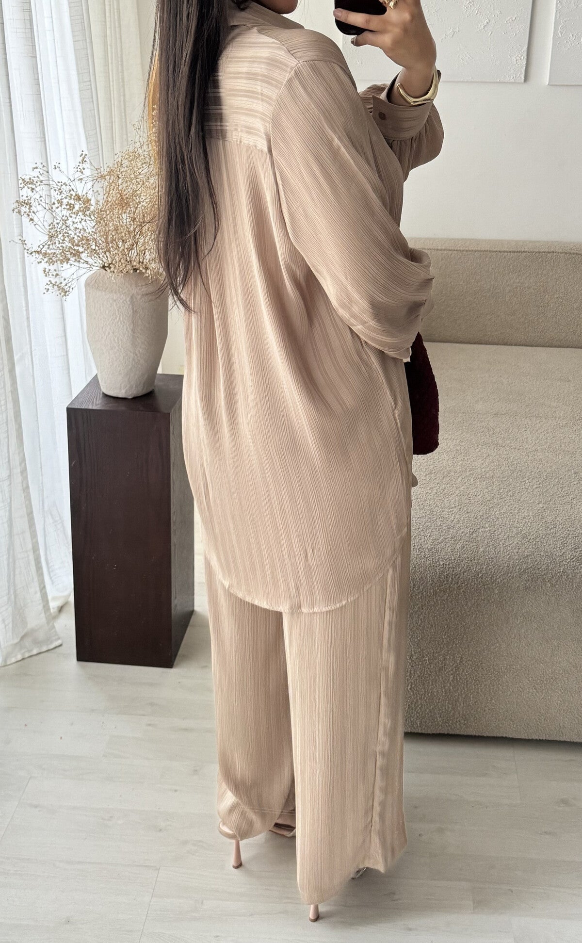 Nada Zweiteiler taupe